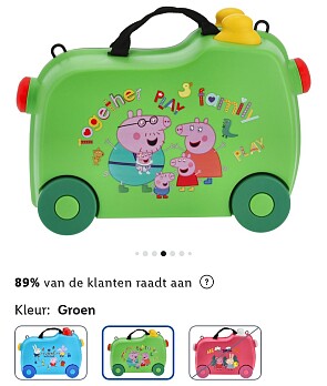 Kinderreiskoffer Peppa Pig