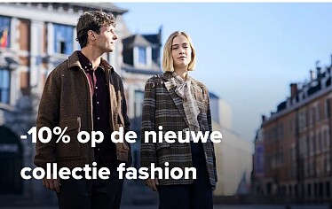 --10% op de nieuwe collectie fashion voor dames & heren