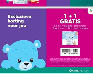 👶 1+1 gratis op Boni luiers en luierbroekjes bij Colruyt!