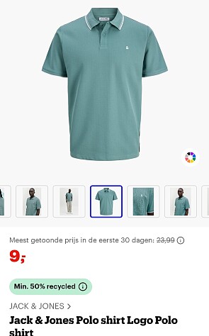 Jack& Jones polo - t-shirt vanaf 6€