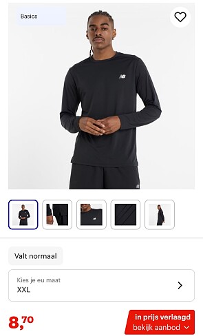 New balance longsleeve