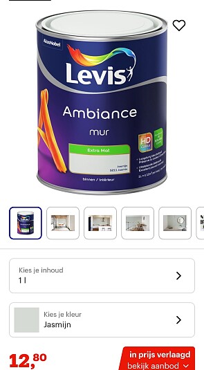 Levis ambiance verf aan gekke kortingen