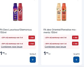 Fa deo en douche in promo