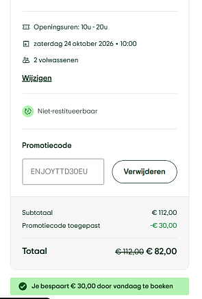 🎢 Efteling deal: 30% korting op je toegangsticket via Tripadvisor!