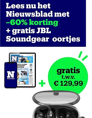 60% korting op Het Nieuwsblad + gratis oortjes