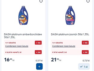 Dash platinum in promo
