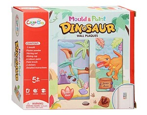 Gips Gieten Koelkast Magneten Dino