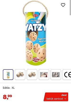 XL yatzy