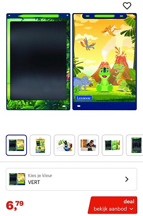 Lexibook dino magic tekentablet
