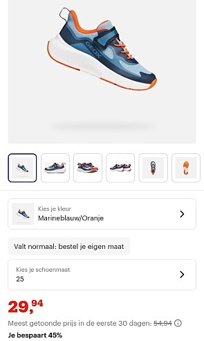 Geox jongens sneakers 👟 -45%