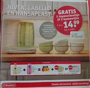Gratis tapasschaaltje of kommetjes