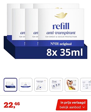 DOVE Anti-Transpirant Refillable Deodorant