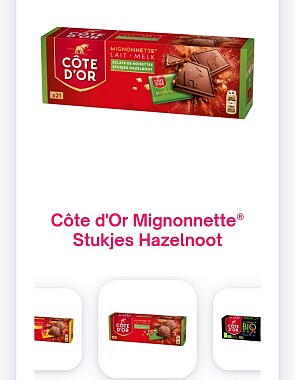 -50% Côté d'Or Mignonnettes