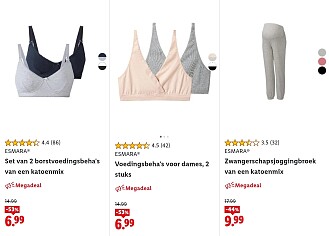 Zwangerschapskleding in promotie bij Lidl