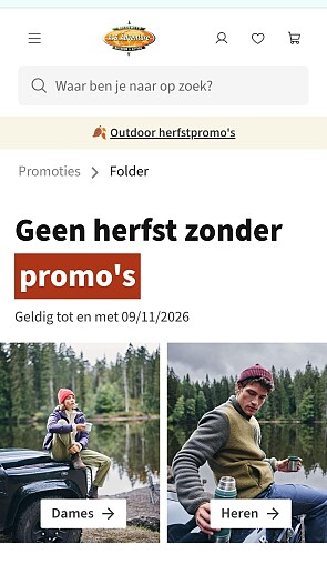 Herfstpromo's bij AS Adventure
