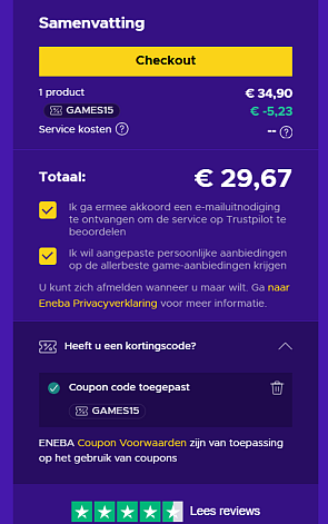 🎮 15% korting op games bij Eneba