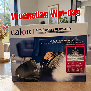 WIN een Calor Pro Express Ultimate stoomgenerator! 🎁