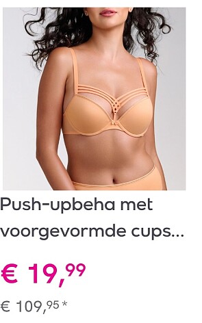 Marlies dekkers beha 19,95€ ipv 109,95€
