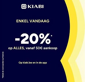 -20% bij Kiabi vandaag