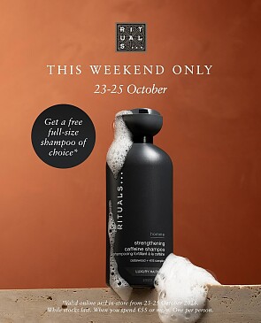 Gratis shampoo bij Rituals