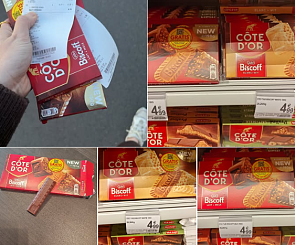 Gratis Côte d'Or x Biscoff chocolade! En ik kocht er twee! 😱
