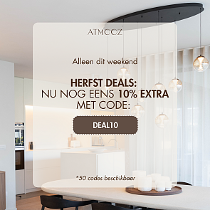 10% extra korting met code DEAL10 bij Atmooz