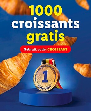 GRATIS croissant bij Lidl