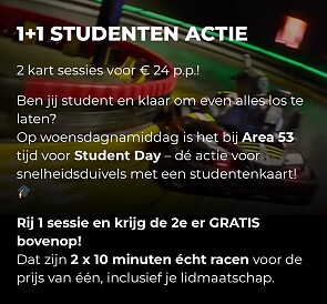 Studentenactie Area53 woensdagmiddag