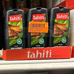 Tahiti douchegel 2,72€/L