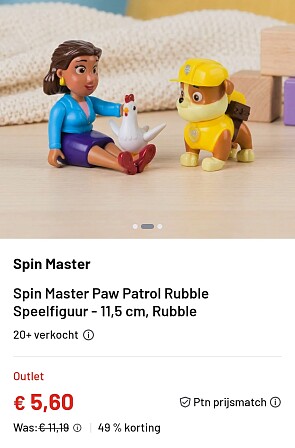 Paw Patrol Rubble set