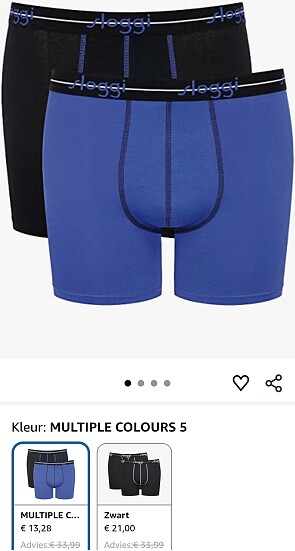 Sloggi boxershorts heren