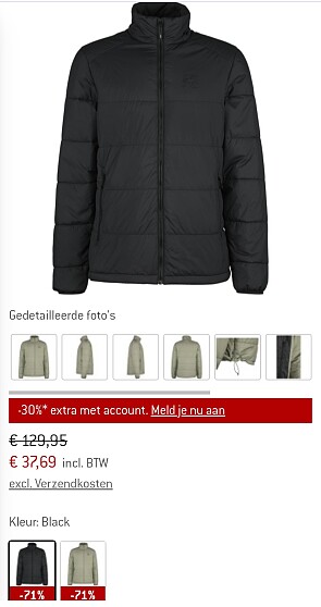 Tot 71% + 30% extra korting bovenop!
