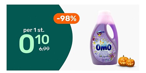 💦👚🧺Omo wasmiddel voor 0,10€ 😱💦