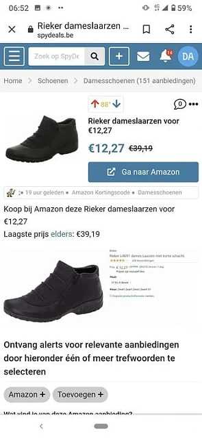 Rieker dameslaarzen op Amazon.nl met flinke k...