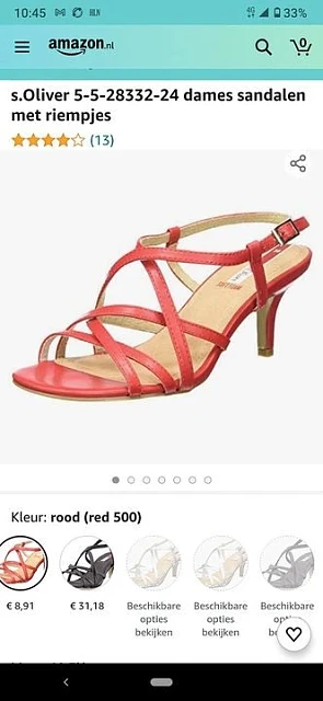 s. Oliver sandalen aan 8,91€ op Amazon.nl P...
