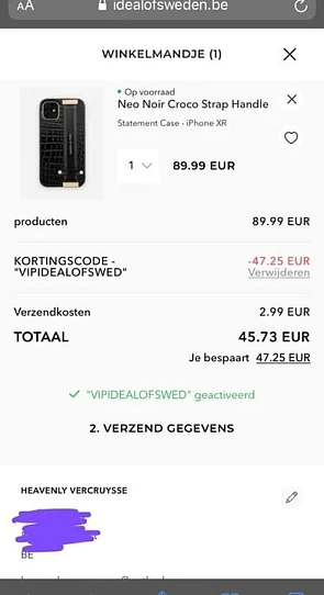 53% korting op iDeal of Sweden met de code “V...