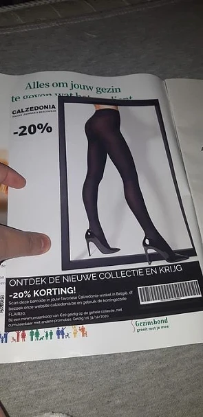 Kortingsbon bij flair. -20 korting in Calzedo...