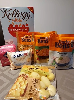 Ook maar eens alle gratis produkten gaan hale...