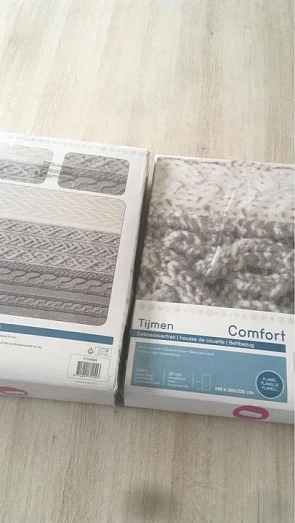 Wie nog flanellen overtrekken nodig heeft voo...