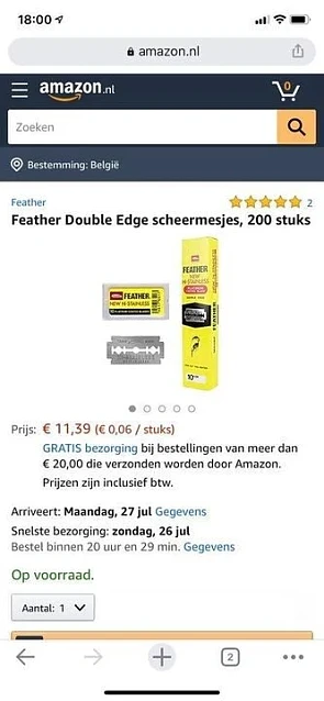 Voor wie met een krabbertje of safety razor s...