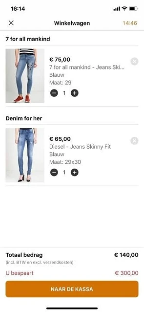 Denim op zalando lounge! 7 for all mankind n...