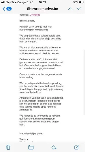 Voor diegene die op showroom prive orchestra...