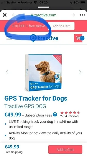 Bij Tractive (gps trackers voor huisdieren) k...