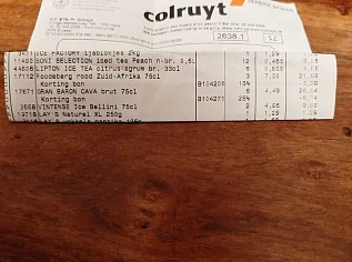 Colruyt gran baron rode prijs + 25% korting...