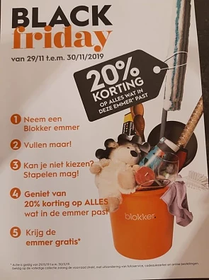 Black Friday @ BLOKKER, vrijdag en zaterdag -...