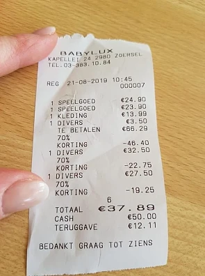 Voor de aanstaande mama's en oma's onder ons,...