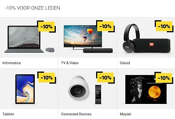 Als je van plan bent dit weekend elektronica...