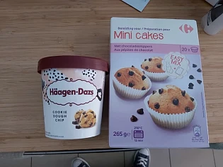Haagen dasz 100% terugbetaald en bij aankoop...