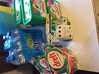 Colruyt sintniklaas Ariel pods - in rode prij...