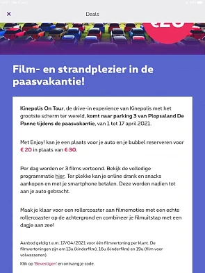 Proximus klanten kunnen voor 20€ ipv 30 met d...